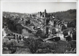 CPSM. 19 UZERCHE. VUE GENERALE . - Uzerche