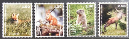 Liechtenstein 2024, Wild Animals In Liechtenstein, MNH Stamps Set - Neufs