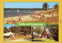 Knappenrode Hoyerswerda    Campingplatz, Feriensiedlung "Knappensee" 1988 - Hoyerswerda