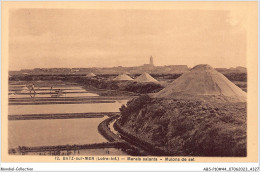 ABSP10-44-0901 - BATZ-SUR-MER - Marais Salants -Mulons De Sel  - Batz-sur-Mer (Bourg De B.)