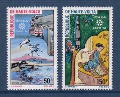 Haute Volta - YT PA N° 82 Et 83 ** - Neuf Sans Charnière - Poste Aérienne - 1970 - Alto Volta (1958-1984)