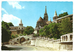 Budapest Fisher's Bastion & Matthias Church, Hungary 1971 Used Postcard To Tallinn, Soviet Estonia - Ungarn