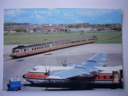 Avion / Airplane / BIA - BRITISH ISLAND AIRWAYS / Handley Page Dart Herald 203 / Seen At Le Touquet Airport - 1946-....: Moderne