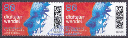 BRD 2021 2 X Mi. Nr. 3590 Waagrechtes Paar O/used (BRD1-1) - Used Stamps