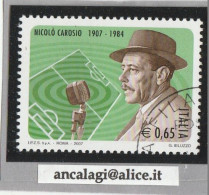 USATI ITALIA 2007 - Ref.1046 "NICOLO' CAROSIO" 1 Val.- - 2001-10: Oblitérés