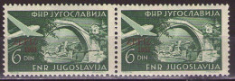 Yugoslavia 1951 - Airmail - Zagreb Philatelic Exihibition - Mi 653 - MNH**VF - Nuevos