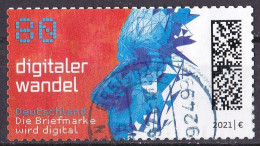 BRD 2021 Mi. Nr. 3592 O/used Weite Zähnung (BRD1-1) - Used Stamps