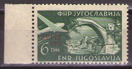 Yugoslavia 1951 - Airmail - Zagreb Philatelic Exihibition - Mi 653 - MNH**VF - Ongebruikt