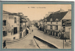 CPA (78) TRIEL - Aspect Du Garage Autos De La Grande-rue Dans Les Années 20 - Triel Sur Seine