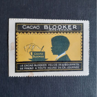 Vignette Publicitaire Cacao Blooker - Erinnophilie - Chocolat