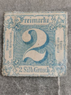 Timbres De Voyage : 1859-1865 Allemagne Thurn & Taxis Timbres Scott # 25, Menthe Sans Gomme MNG - Nuovi