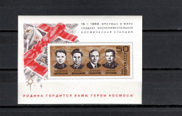 USSR Russia 1969 Space, Soyuz 4 And 5 S/s MNH - Rusia & URSS