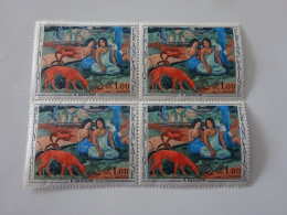 N° 1568 BLOC DE 4  GAUGUIN NEUF SANS CHARNIERE  ** - Unused Stamps