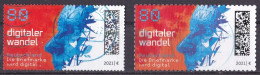 BRD 2021 Mi. Nr. 3592 O/used Enge + Weite Zähnung (BRD1-1) - Oblitérés