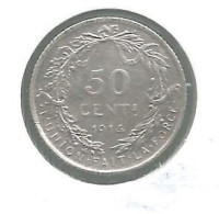 ALBERT I * 50 Cent 1914 Frans * Prachtig / FDC * Nr 12799 - 1 Franc