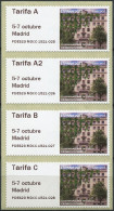 Espagne - 2023 - 53 Feria Nacional Del Sello. Madrid. Ciudad Sostenible. 1521 - 025 026 027 02 - Machine Labels [ATM]