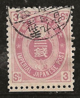 Japon 1888-1892 N° Y&T : 78 Obl. - Gebraucht