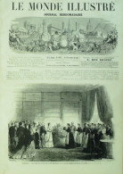 Le Monde Illustré 1868 N°607 Compiègne (60) Espagne Madrid Rothschild Tombeau Angleterre élections - 1850 - 1899