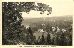 Belgique - Liège - Spa - Panorama Vers Le Tonnelet Au Lointain - La Fraineuse - Spa