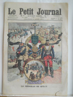 LE PETIT JOURNAL N°1063 – 2 AVRIL 1911 - MEDAILLE 1870/71 - ACCIDENT THEATRE L'AMBIGU UN SPECTATEUR TOMBE - Le Petit Journal