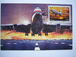 Avion / Airplane / JAT / Douglas DC-10 / Carte Maximum - 1946-....: Moderne