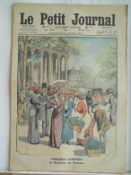 LE PETIT JOURNAL N°1064 - 9 AVRIL 1911 – PARIS DIMANCHE DES RAMEAUX MODE – TIRAILLEURS ALGERIENS - Le Petit Journal