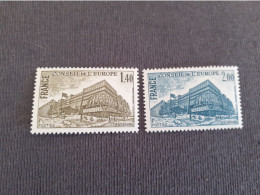 TIMBRES  DE  SERVICE  ANNEE  1980  N  63  / 64  COTE  2,00  EUROS  NEUFS  SANS  CHARNIERES - Nuevos