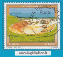 USATI ITALIA 2007 - Ref.1050A "TURISTICA: Cattolica Eraclea" 1 Val. - - 2001-10: Used