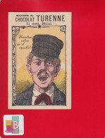 Chocolat Turenne ( Sedan ) Chromo Devinette Magie Imagerie Pellerin Epinal Homme Appel - Sonstige & Ohne Zuordnung