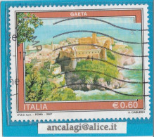 USATI ITALIA 2007 - Ref.1050B "TURISTICA: Gaeta" 1 Val. - - 2001-10: Used