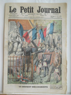 LE PETIT JOURNAL N°1066 – 23 AVRIL 1911 – LE SERMENT DES CONSCRITS - UNIFORME ARMEE FRANCAISE - Le Petit Journal