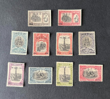 (G) Portugal 1926 1st Independence Surcharged Set - MNH - Nuevos