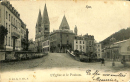 Belgique - Liège - Spa - L'Eglise Et Le Pouhon - Spa