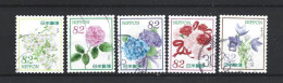 Japan 2018 Flowers Y.T. 8656/8660 (0) - Gebraucht