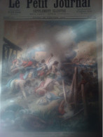 Le Petit Journal N°166 Troubles En Sicile Intervention Troupes Incendie Magasin Décors De L'opéra Partition R Planquette - Magazines - Before 1900