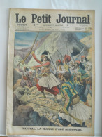 LE PETIT JOURNAL N°1071 – 28 MAI 1911 – YANITZA JEANNE D’ARC ALBANAISE – MAROC EXECUTION D’UN ESPION - Le Petit Journal