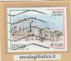 USATI ITALIA 2007 - Ref.1052 "ROMA CAPITALE" 1 Val. - - 2001-10: Oblitérés