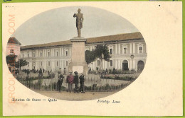 Af2412 - ECUADOR - Vintage Postcard -  Quito - Estatua De Suere - Equateur