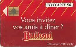 France: France Telecom 10/92 F296 Buitoni - 1992