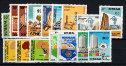 Sénégal - Année 1983 N** MNH Luxe Complète , YV 585 à 600 , Cote 30 Euros - Sénégal (1960-...)