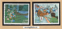 USATI ITALIA 2007 - Ref.1053 "100 ANNI DI SCAUTISMO" Serie Di 2 Val. - - 2001-10: Oblitérés