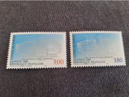 TIMBRES  DE  SERVICE  ANNEE  1996  N  116 / 117  COTE  5,50  EUROS  NEUFS  SANS  CHARNIERES - Mint/Hinged