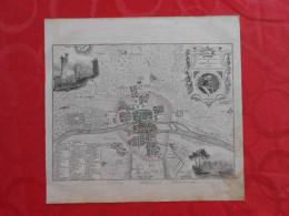 CARTE VUILLEMIN DEPARTEMENT DES BOUCHES DE PARIS (75) - Carte Geographique