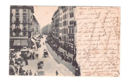 GENEVE- LES RUES BASSES - SVIZZERA - VIAGGIATA - Autres & Non Classés