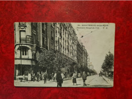 Carte MONTREUIL SOUS BOIS BOULEVARD ROUGET DE L'ISLE - Montreuil