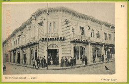 Af2417 - ECUADOR - Vintage Postcard -  Quito - Hotel Continental - Text - Equateur