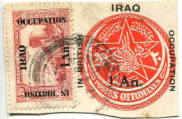 1918-21    Fragment 1 An Sur Entier Postal - Iraq