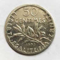 France - 50 Centimes Argent 1899 - 50 Centimes