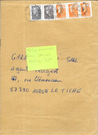 M106 - LETTRE DE THIONVILLE DU 25/03/13 - Cartas & Documentos