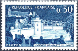 FRANCIA, FRANCE, TURISMO, 0,30 Fr., 1962, FRANCOBOLLI NUOVI (MNH**) Yt:FR 1333, Mi:FR 1386, Scott:FR 1025 - Unused Stamps